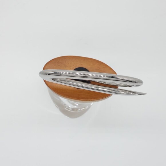 Nambé Twist Corkscrew Wine Opener MT0556 by Neil Cohen - Picture 4 of 14